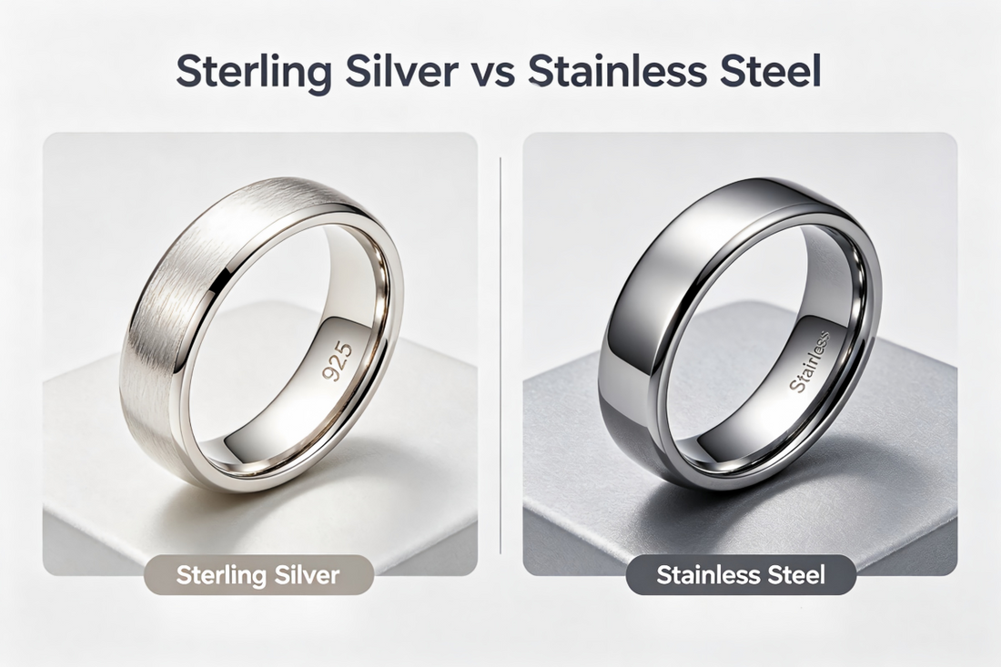 Sterling Silver vs Stainless Steel: Which to Choose