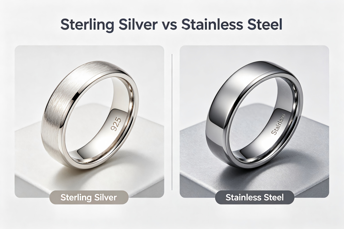Sterling Silver vs Stainless Steel: Which to Choose