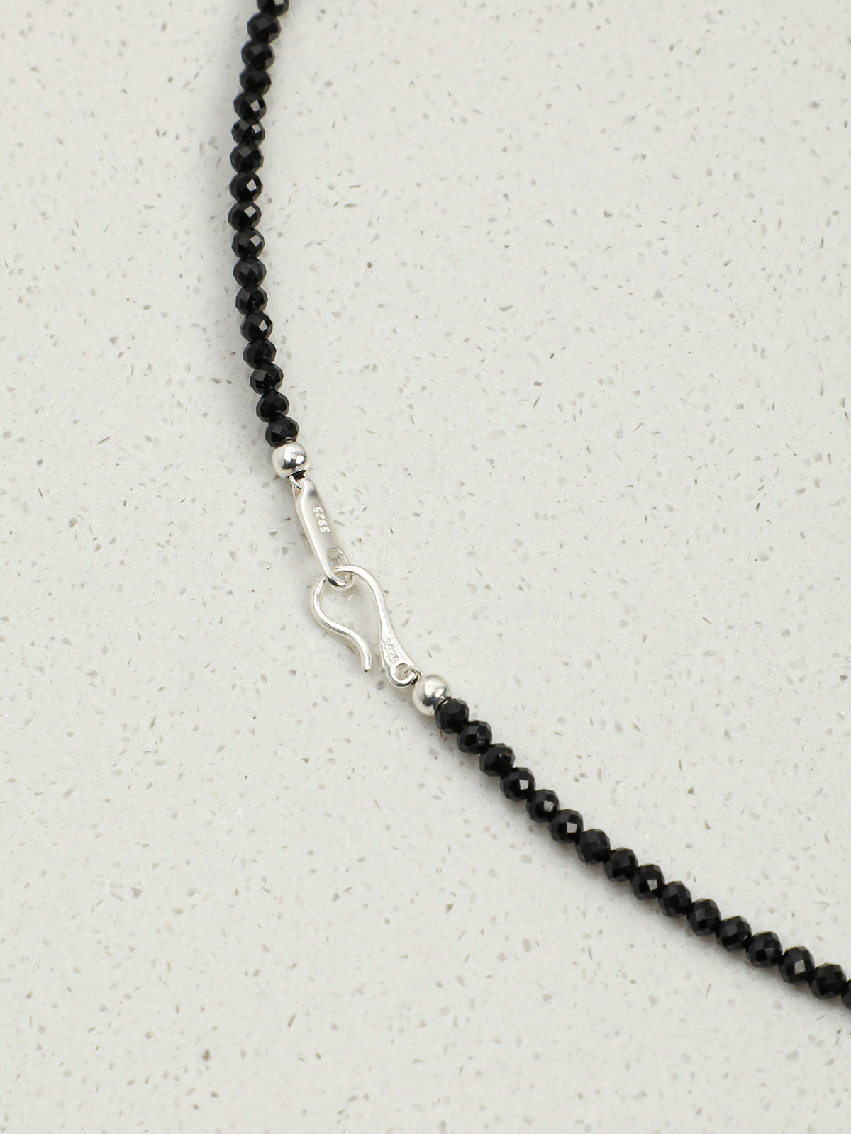 Black Tourmaline & Pearl Pendant Necklace — black tourmaline, pearl, tiger's eye, sterling silver | SENLORE