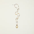 Citrine & Zircon Pendant Necklace — citrine, zircon, sterling silver | SENLORE