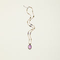 Amethyst & Zircon Pendant Necklace — amethyst, zircon, sterling silver | SENLORE
