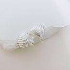 Shell-Shape Drop Earrings — 18K Gold Vermeil & Sterling Silver | SENLORE