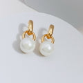 Mother-of-Pearl Drop Earrings — Mother-of-Pearl & 18K Gold Vermeil | SENLORE