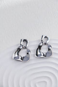 Minimalist Hoop Earrings — Sterling Silver Hoop | SENLORE