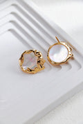 Mother-of-Pearl Earrings — Mother-of-Pearl & 18K Gold Vermeil | SENLORE