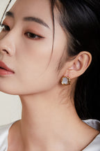 Mother-of-Pearl Earrings — Mother-of-Pearl & 18K Gold Vermeil | SENLORE
