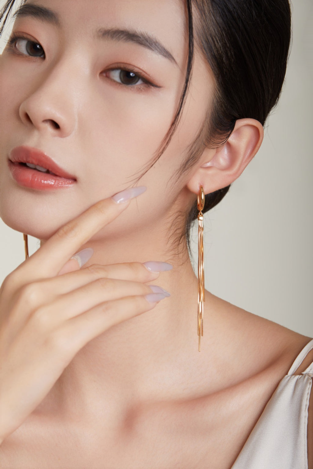 Tassel Drop Earrings — Sterling Silver Tassel | SENLORE