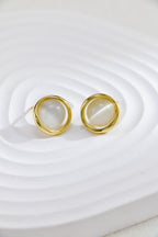 Cat's Eye Drop Earrings — Cat's Eye & 18K Gold Vermeil | SENLORE