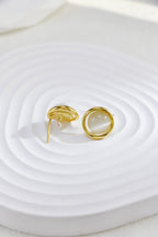Cat's Eye Drop Earrings — Cat's Eye & 18K Gold Vermeil | SENLORE