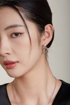 Freshwater Pearl Drop Earrings — Pearl & Sterling Silver | SENLORE