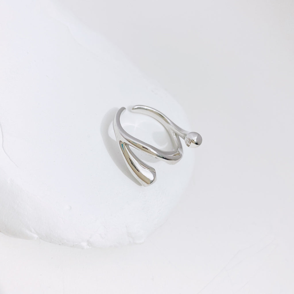 Minimalist Open-Band Ring — S925 Sterling Silver | SENLORE