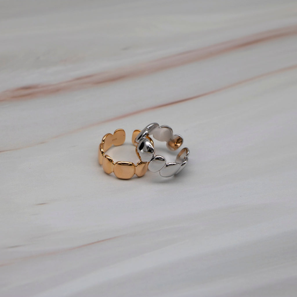 Minimalist Open-Band Sterling Silver Ring — S925 Sterling Silver | SENLORE