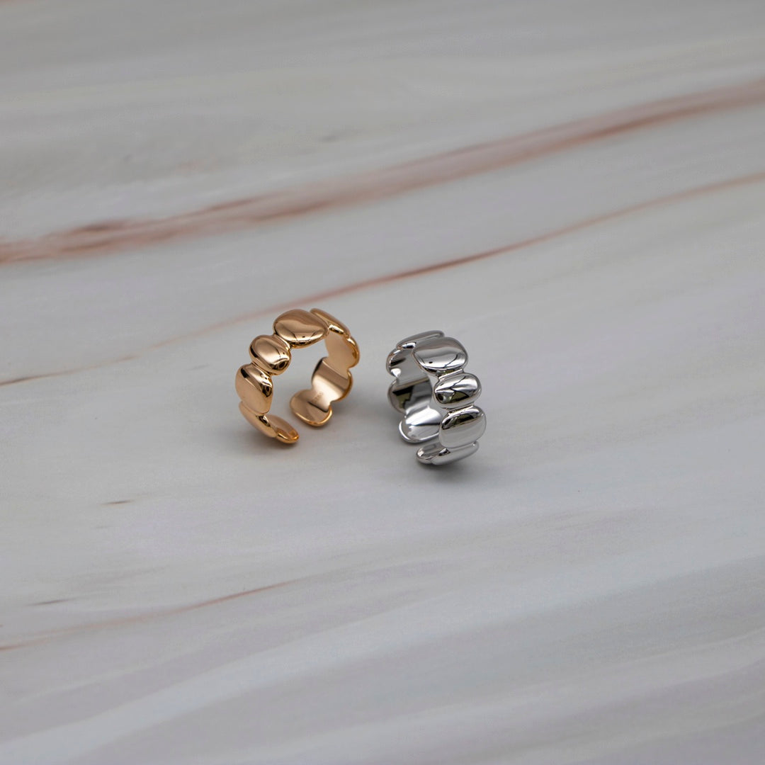 Minimalist Open-Band Sterling Silver Ring — S925 Sterling Silver | SENLORE