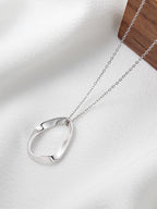 Twist Design Necklace — Sterling Silver | SENLORE