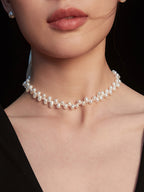 Minimalist Freshwater Pearl Necklace — Pearl & 18K Gold Vermeil | SENLORE