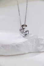 Diamond-Lattice Zirconia Necklace — Cubic Zirconia & 18K Gold Vermeil | SENLORE
