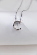 Diamond-Lattice Zirconia Necklace — Cubic Zirconia & 18K Gold Vermeil | SENLORE