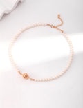 Flower Cluster Pearl Necklace — Sterling Silver, 18K Gold Vermeil, natural freshwater pearl | SENLORE