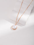 Baroque Vine Pearl Necklace — 18K Gold Vermeil, natural baroque pearl | SENLORE