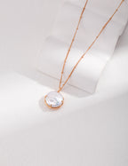 Baroque Vine Pearl Necklace — 18K Gold Vermeil, natural baroque pearl | SENLORE