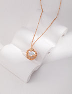 Baroque Vine Pearl Necklace — 18K Gold Vermeil, natural baroque pearl | SENLORE