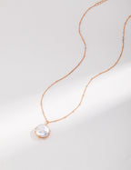 Baroque Vine Pearl Necklace — 18K Gold Vermeil, natural baroque pearl | SENLORE