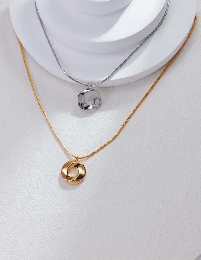 Minimalist Chain Necklace — Sterling Silver & 18K Gold Vermeil | SENLORE