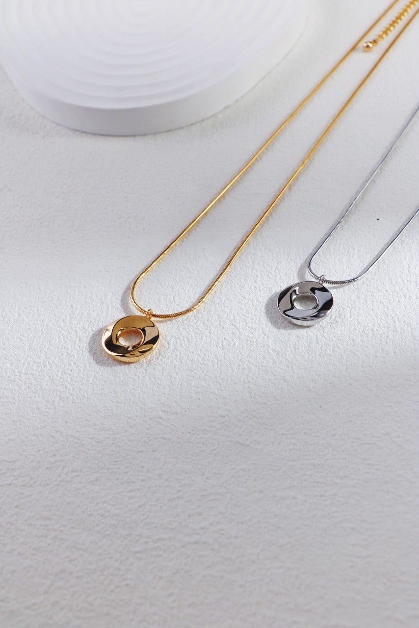 Minimalist Chain Necklace — Sterling Silver & 18K Gold Vermeil | SENLORE