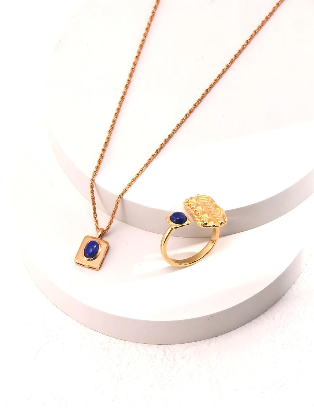 Lapis Lazuli Necklace — 18K Gold Vermeil, lapis lazuli | SENLORE