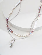 SENLORE Minimalist Natural Pearl Necklace – Lifestyle Shot