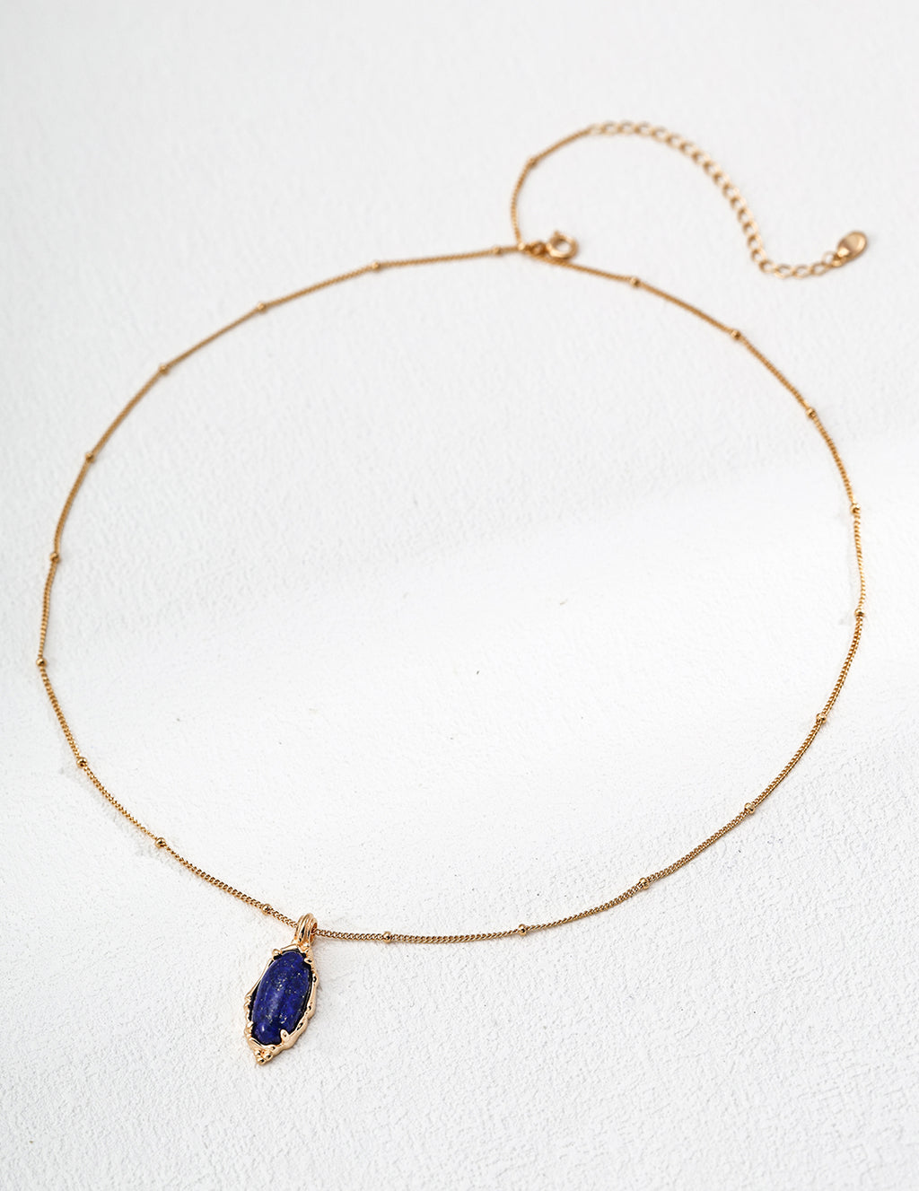 Lapis Lazuli Pendant Necklace — 18K Gold Vermeil, lapis lazuli | SENLORE