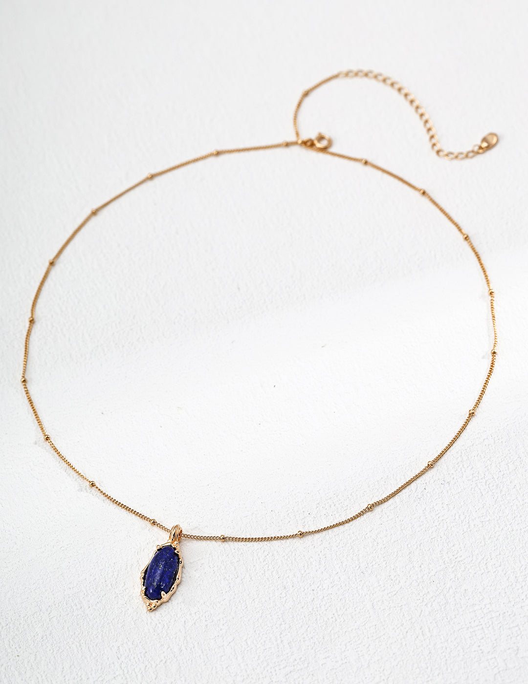 Lapis Lazuli Pendant Necklace — 18K Gold Vermeil, lapis lazuli | SENLORE