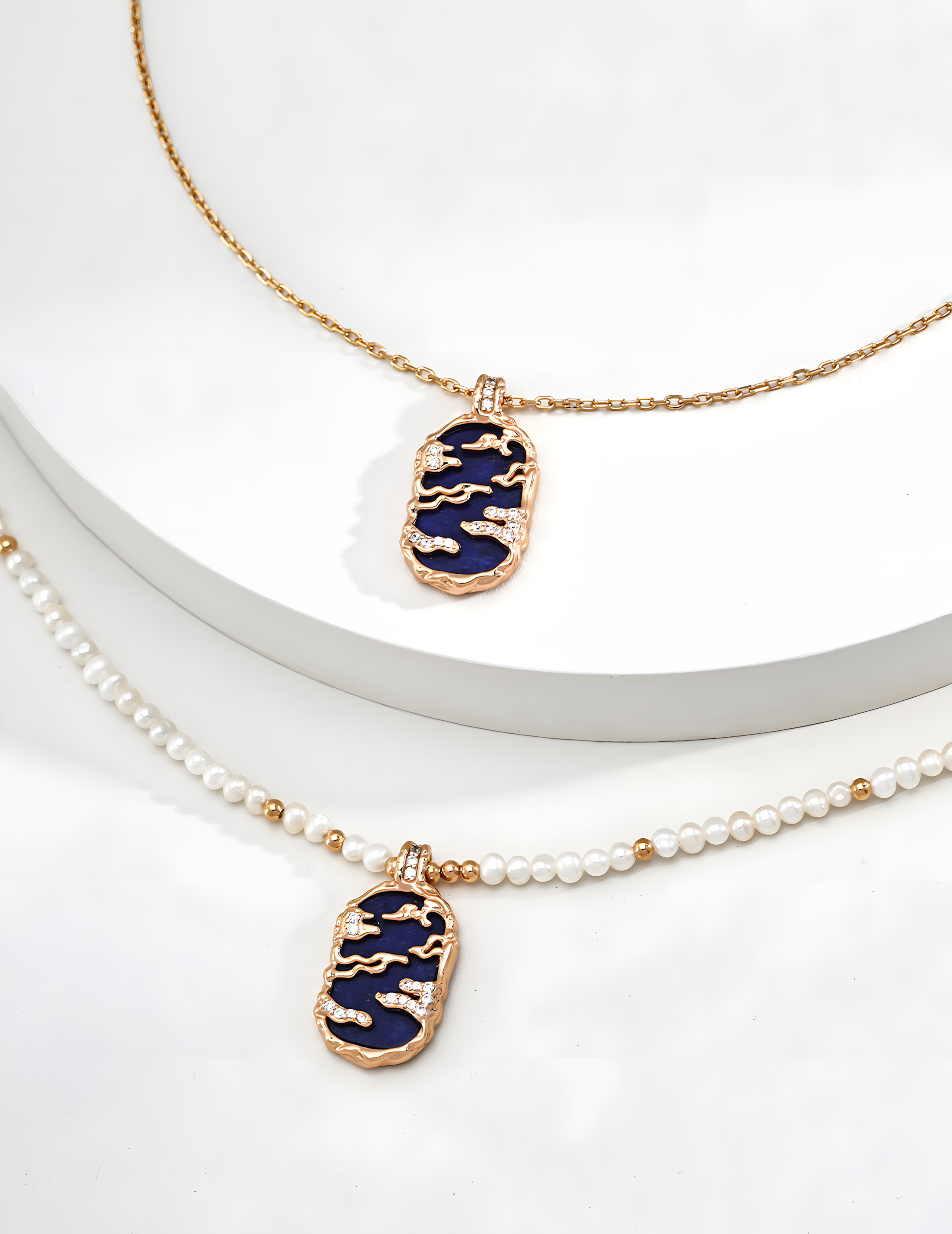 SENLORE Fuyao Pearl Necklace – Lifestyle Shot