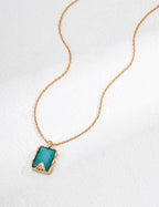 SENLORE Blue Dream Necklace – Side View
