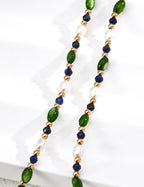 SENLORE Celestial Iridescent Necklace – Side View