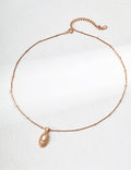 SENLORE Vintage Mother-of-Pearl Necklace – Front View