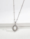 Gothic Lace Necklace — Sterling Silver, 18K Gold Vermeil, amethyst, mother-of-pearl | SENLORE