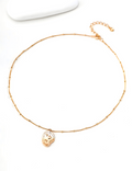 Curved Edge Tag Necklace