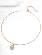 SENLORE Spring Elegance Pearl Necklace – Side View