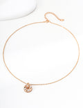SENLORE Lucky Wheel Pendant Necklace – Detail Close-up
