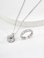 SENLORE Lucky Wheel Pendant Necklace – Lifestyle Shot