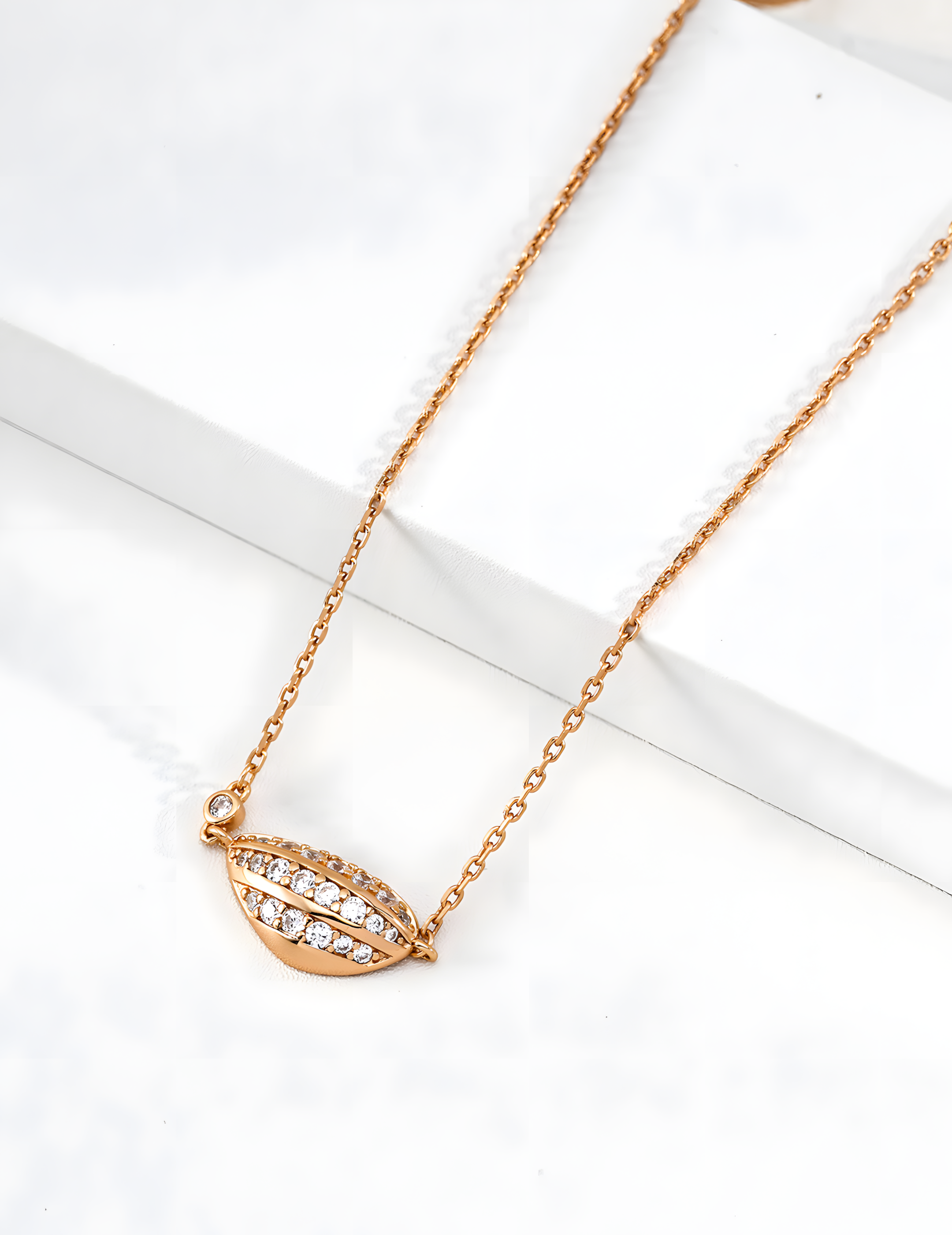 SENLORE Wealth Attracting Sunflower Seed Necklace – Front View