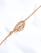 SENLORE Wealth Attracting Sunflower Seed Necklace – Detail Close-up