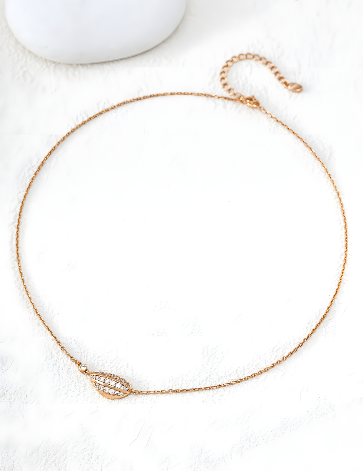 SENLORE Wealth Attracting Sunflower Seed Necklace – Side View