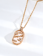 SENLORE Vintage Fuyao Necklace – Detail Close-up