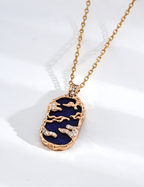 SENLORE Vintage Fuyao Necklace – Side View