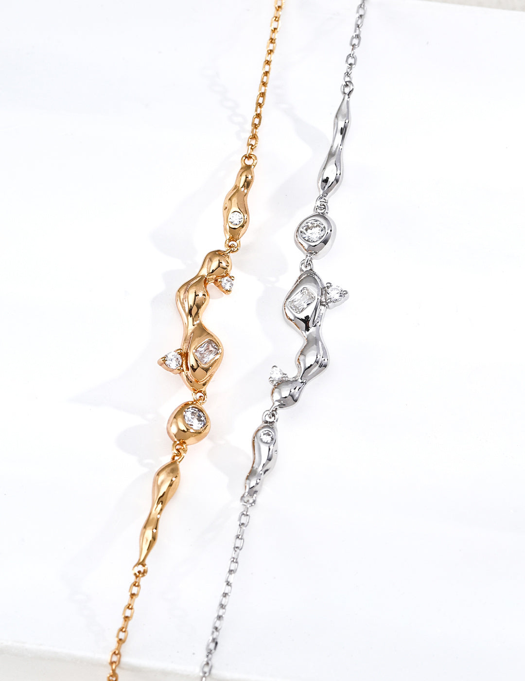 SENLORE Starry Dream River Necklace – Front View