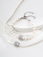 SENLORE Galaxy Pearl Bead Bracelet – Front View