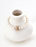 SENLORE Galaxy Pearl Bead Bracelet – Detail Close-up