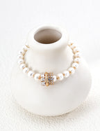 SENLORE Galaxy Pearl Bead Bracelet – Detail Close-up